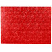 A red rectangular Enjay cake board with a pattern.