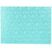 A blue rectangular Enjay cake board with a patterned design on a white background.