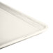 A white Cambro dietary tray with a handle.