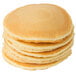A stack of Krusteaz frozen buttermilk pancakes.