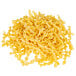 A pile of Costa Pasta medium egg noodles on a white background.