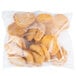 A close up of a bag of Brakebush breaded chicken breast patties.