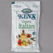 A white Ken's Foods package of Creamy Italian Dressing packets.