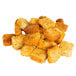 A pile of Fresh Gourmet croutons on a white background.