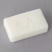 A white wrapped Noble Eco Novo hotel soap bar.