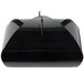 A black rectangular Enjay double cupcake tulip box with a lid.
