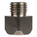 A close-up of a threaded metal nut for an Avantco meat slicer.