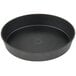 A black round Matfer Bourgeat tart/cake pan.