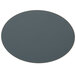 A grey circle on a white background.