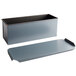 A Matfer Bourgeat steel rectangular bread loaf pan with lid.