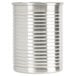 An American Metalcraft silver stainless steel soup can with a lid.
