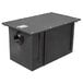 An Ashland PolyTrap 4825 grease trap, a black rectangular box with a hole in the top.