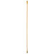 A gold plated Barfly double end stirrer with yellow and black stripes on the ends.