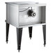 A Bakers Pride Cyclone Series electric convection oven with a metal door.