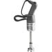 A Robot Coupe Mini immersion blender with a cord.