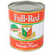 A Stanislaus #10 can of tomato puree with the words Full Red.