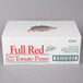 A white box with red and green text that says "Stanislaus #10 Can Full Red Extra Heavy Tomato Puree"