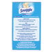 A blue and white Snuggle fabric softener box with white text.