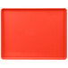 A red rectangular tray.