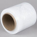 A roll of 5" x 1000' 80 gauge clear plastic stretch film on a white background.