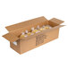 A white cardboard box filled with Little Barn Kluski egg noodles.