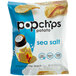 A bag of Popchips Sea Salt potato chips.