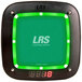 A black square with a green digital display reading "LRS" and "Guest"