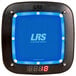 A blue LRS Connect Pro transmitter with a digital display.