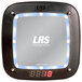 A black LRS Connect transmitter with a digital screen displaying numbers.