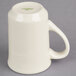 A white Oneida china mug with a handle.
