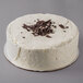 A Pellman Black Forest cake with chocolate shavings on top.