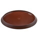 A round brown Rosseto Forme melamine tray.