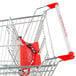 A Regency shopping cart with a red handle.