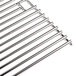 A stainless steel Crown Verity cooking grate set for a 60" Charbroiler with a handle.