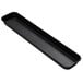 An American Metalcraft black rectangular melamine market tray with a handle.