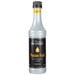 A white Monin bottle of passion fruit concentrated flavor with a black label.