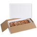 A Polar Tech insulated food pan shipping box with foam container holding food.