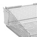 Metro qwikSIGHT wire basket brackets with a white background.