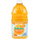 A Tropicana bottle of orange juice on a white background.