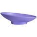 A lavender resin-coated aluminum bowl with a textured surface.