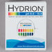 A Hydrion 93 S/R Insta-Check pH Test Paper Dispenser box with a label showing a close-up of a pH test.