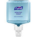 A case of two Purell Healthy Soap plastic bottles with a pump.