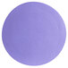 A lavender resin-coated aluminum round disc with a smooth MOD finish.