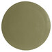 A G.E.T. Enterprises large round disc in willow green with a mod finish.
