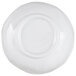 A taupe melamine bowl with a white background.