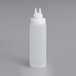 A white plastic Twin Tip squeeze bottle with a white cap.
