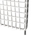 A stainless steel wire grid divider for a fryer basket.