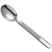 A Oneida Athena stainless steel teaspoon with a handle.