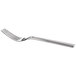 A Oneida Chef's Table Satin stainless steel dessert/salad fork with a white background.
