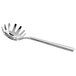A Oneida stainless steel pasta server with a long handle.